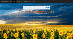 Desktop Screenshot of churchdirectory111.com
